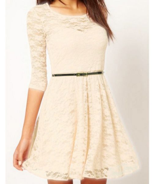 Vestido Em Renda Com Forro Em Viscolycra A Pronta Entrega !